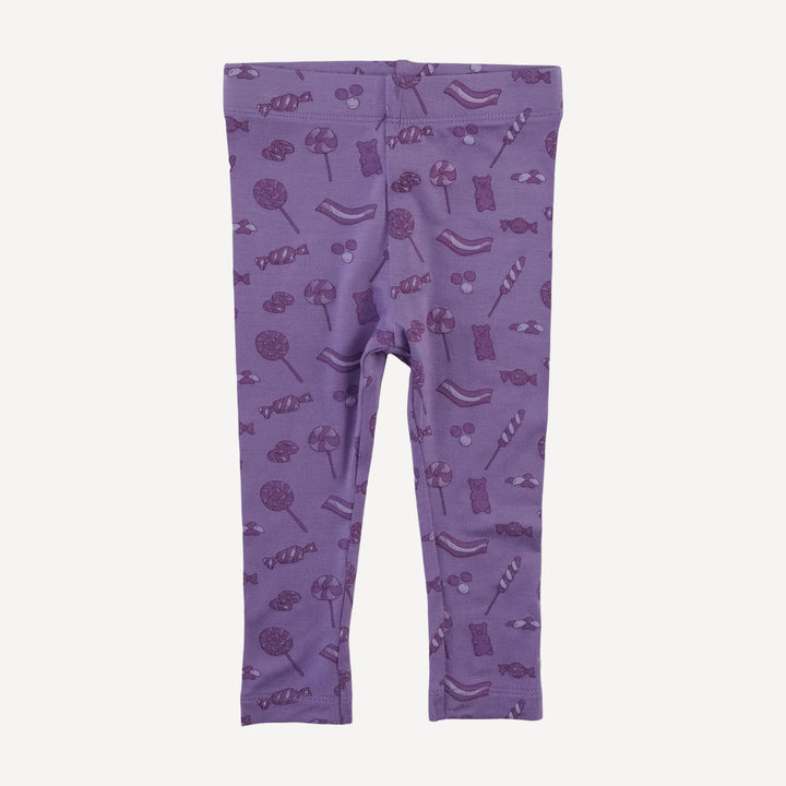 classic skinny legging | purple candy | bamboo