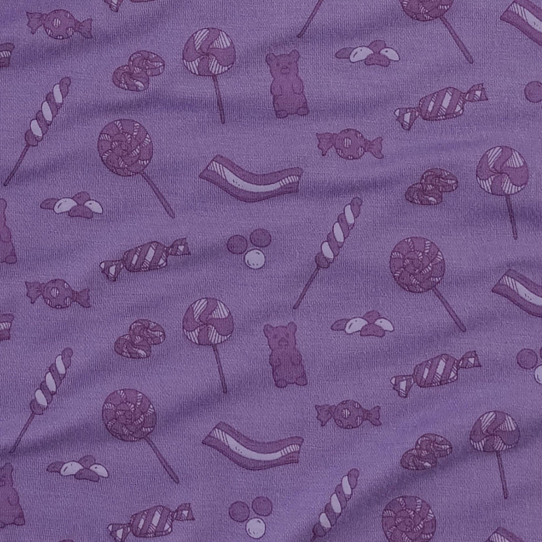 classic skinny legging | purple candy | bamboo