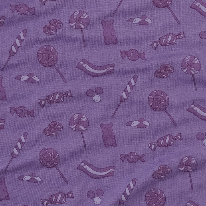 classic skinny legging | purple candy | bamboo