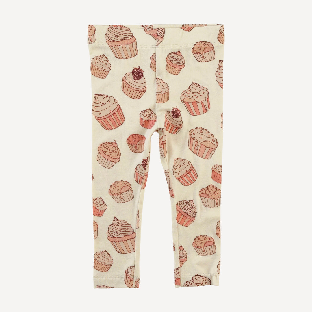 classic skinny legging | strawberry cupcake | bamboo