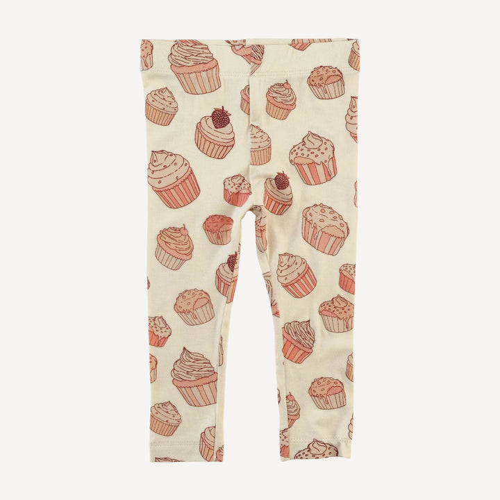 classic skinny legging | strawberry cupcake | bamboo