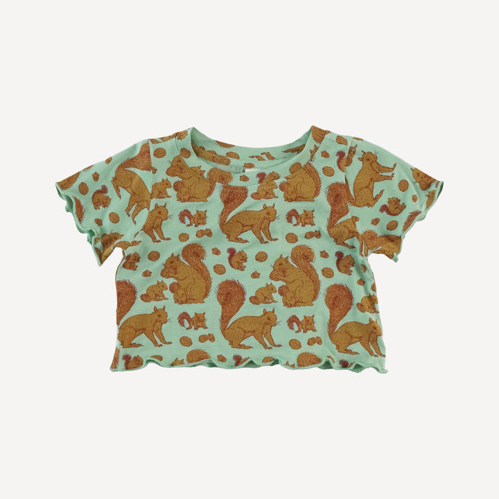 short sleeve jade set | toffy squirrel | bamboo