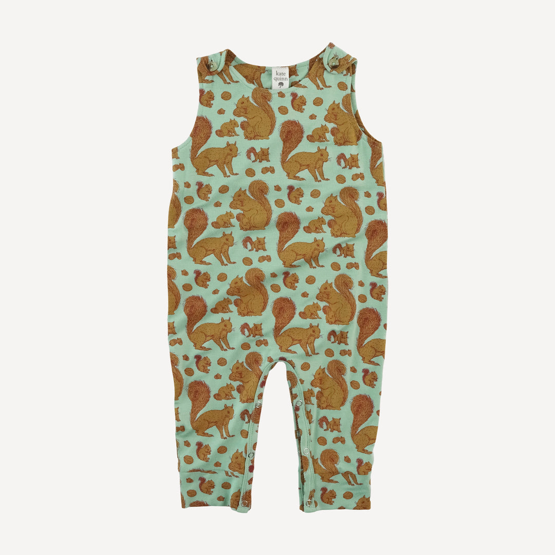 vintage button tab sport jumpsuit | toffy squirrel | bamboo