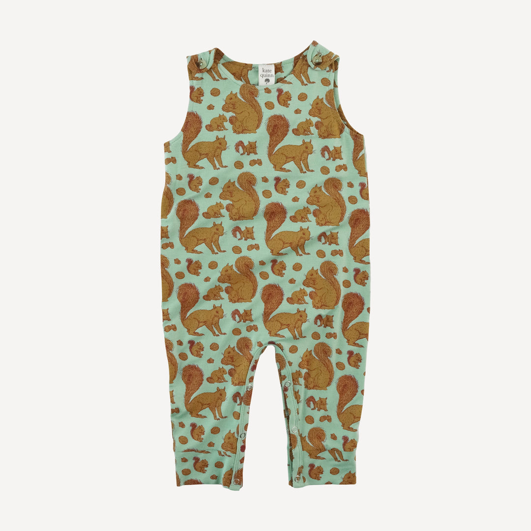 vintage button tab sport jumpsuit | toffy squirrel | bamboo