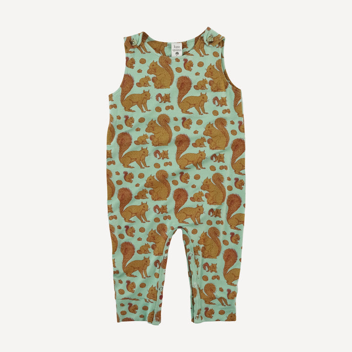 vintage button tab sport jumpsuit | toffy squirrel | bamboo