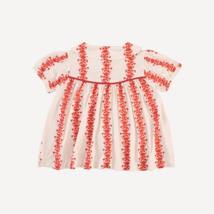 short sleeve cowgirl top | bougainvillea | bamboo