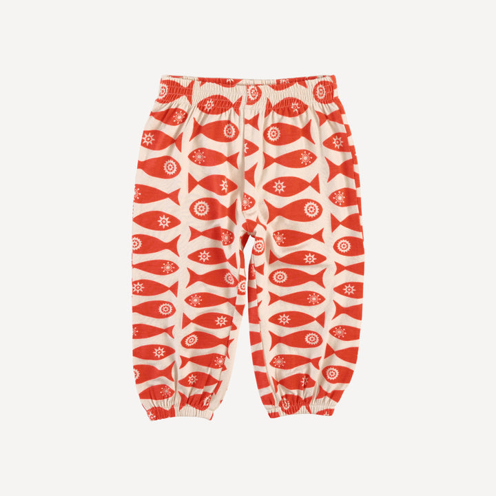long sleeve relaxed jogger set | market fish | bamboo