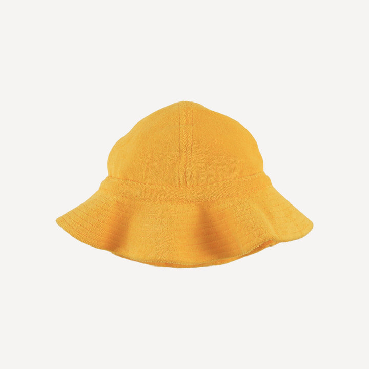 sun hat | orange | organic cotton terry