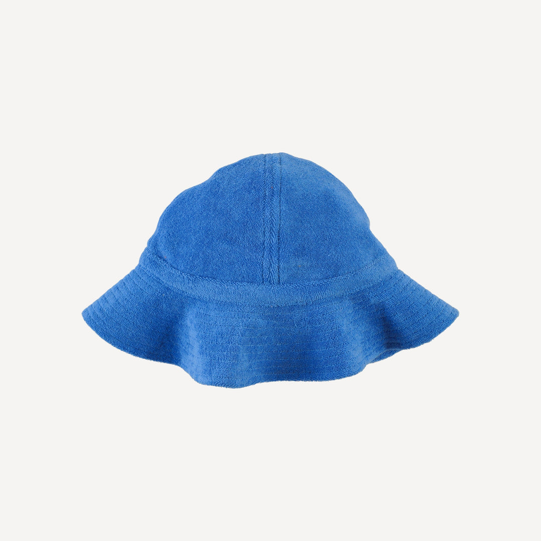 sun hat | vivid blue | organic cotton terry