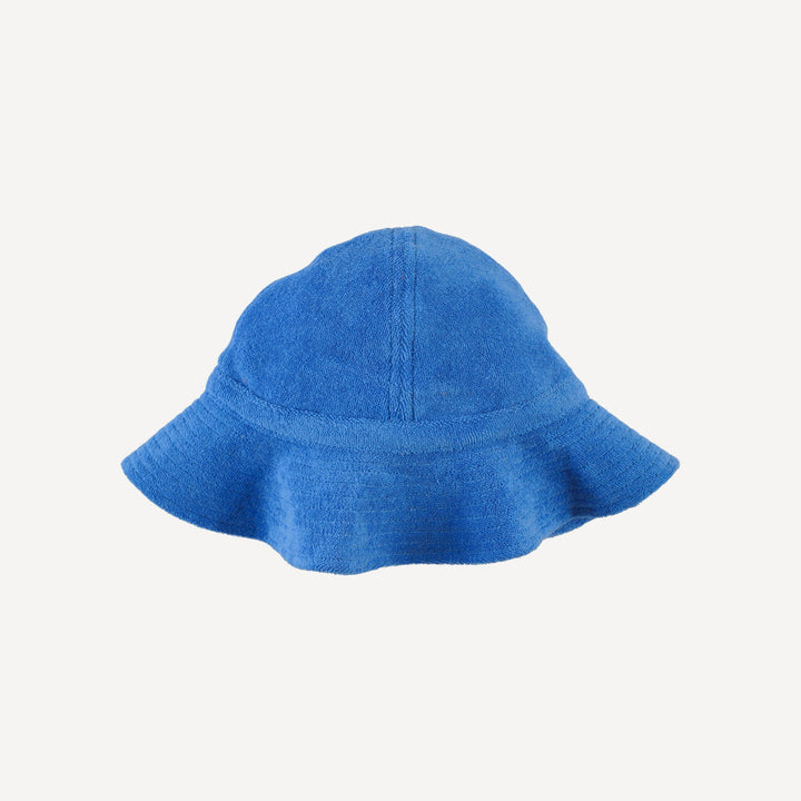 sun hat | vivid blue | organic cotton terry