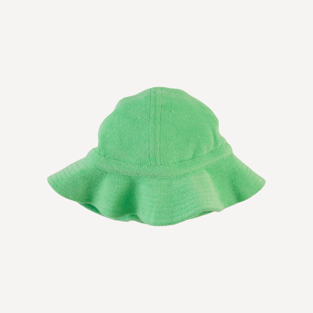 sun hat | summer green | organic cotton terry