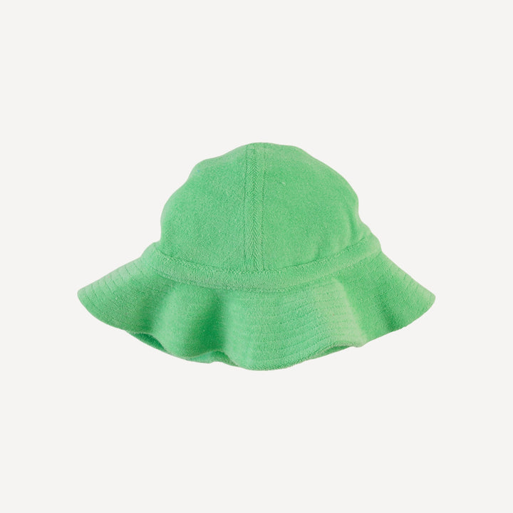 sun hat | summer green | organic cotton terry