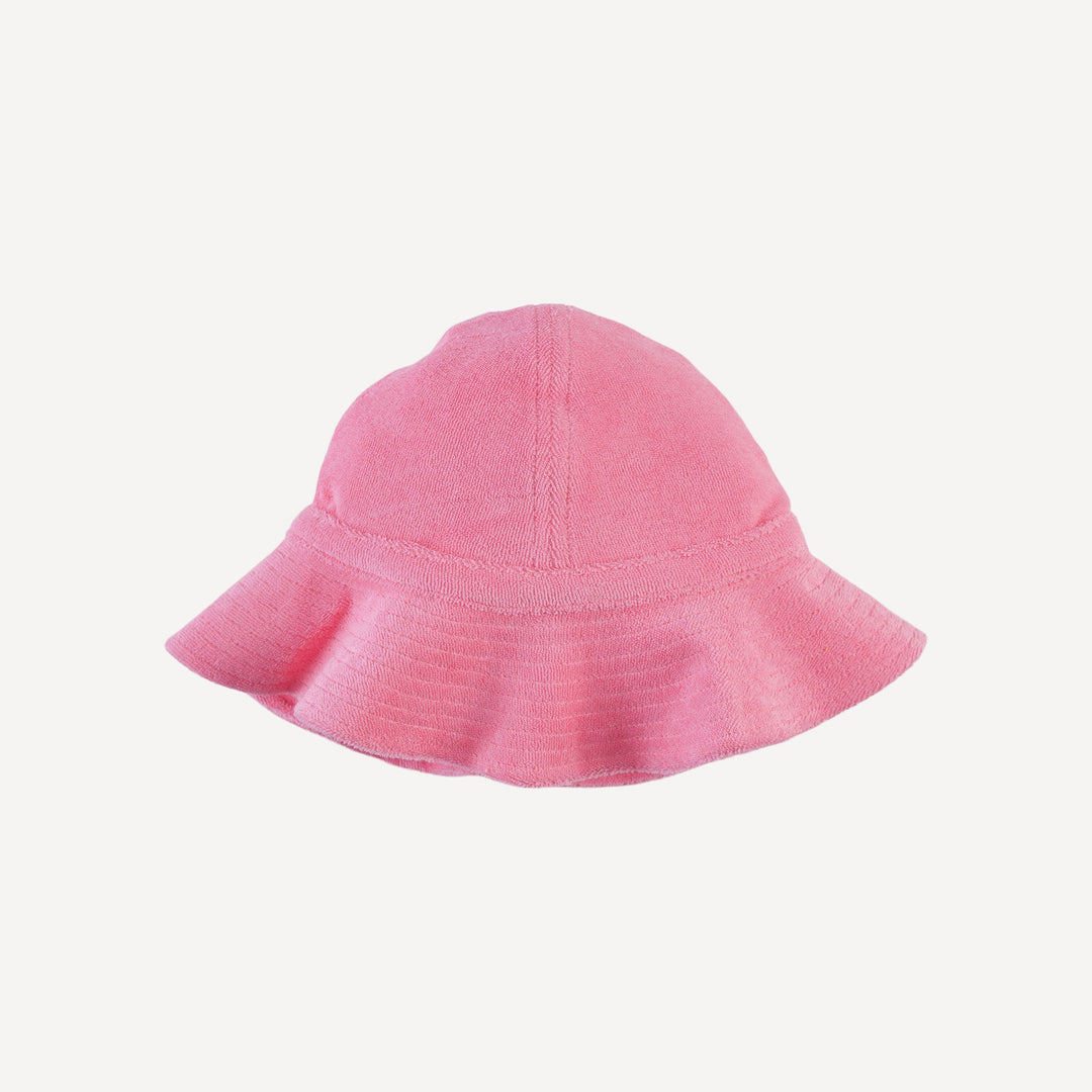 sun hat | tropical pink | organic cotton terry