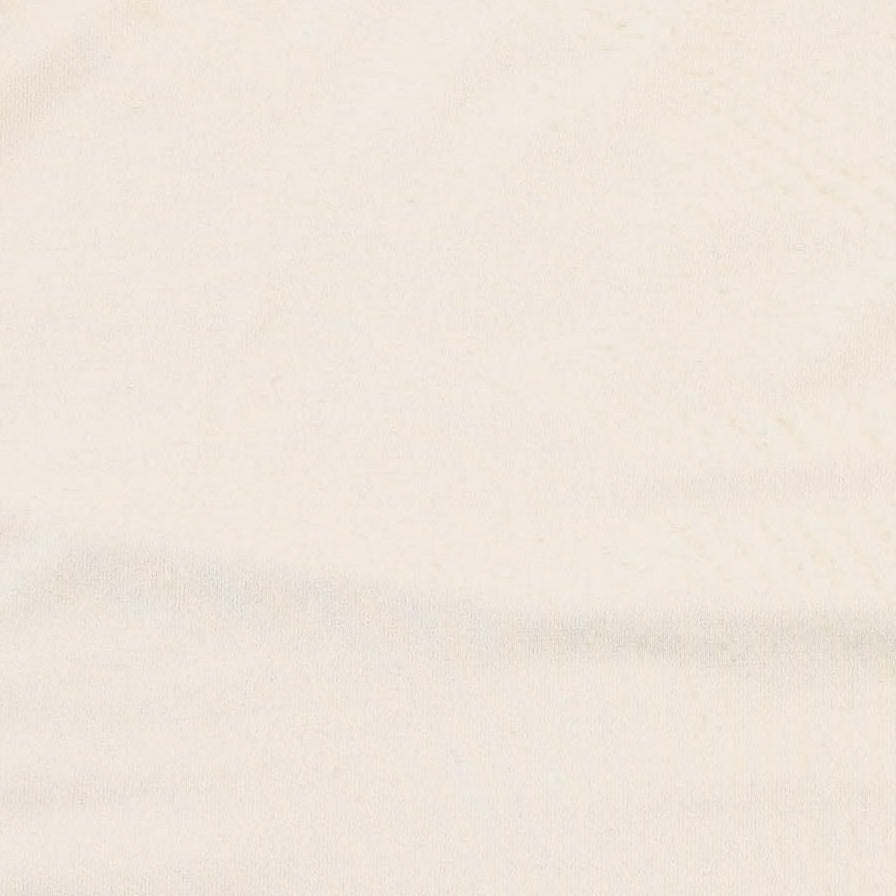puff sleeve skinny bow tee | coconut | bamboo