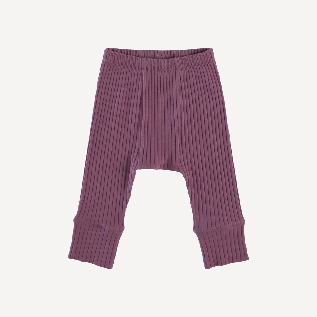 classic panda pant | wild ginger | organic cotton wide rib