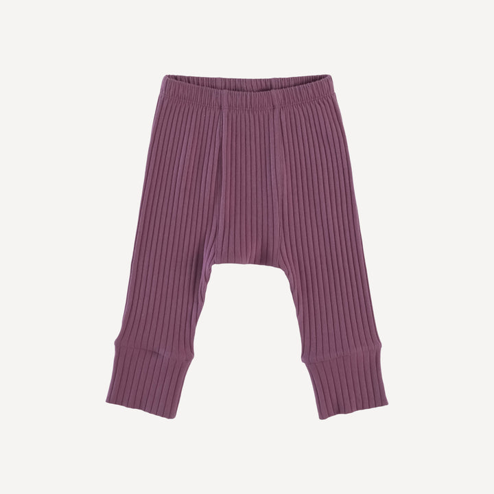 classic panda pant | wild ginger | organic cotton wide rib