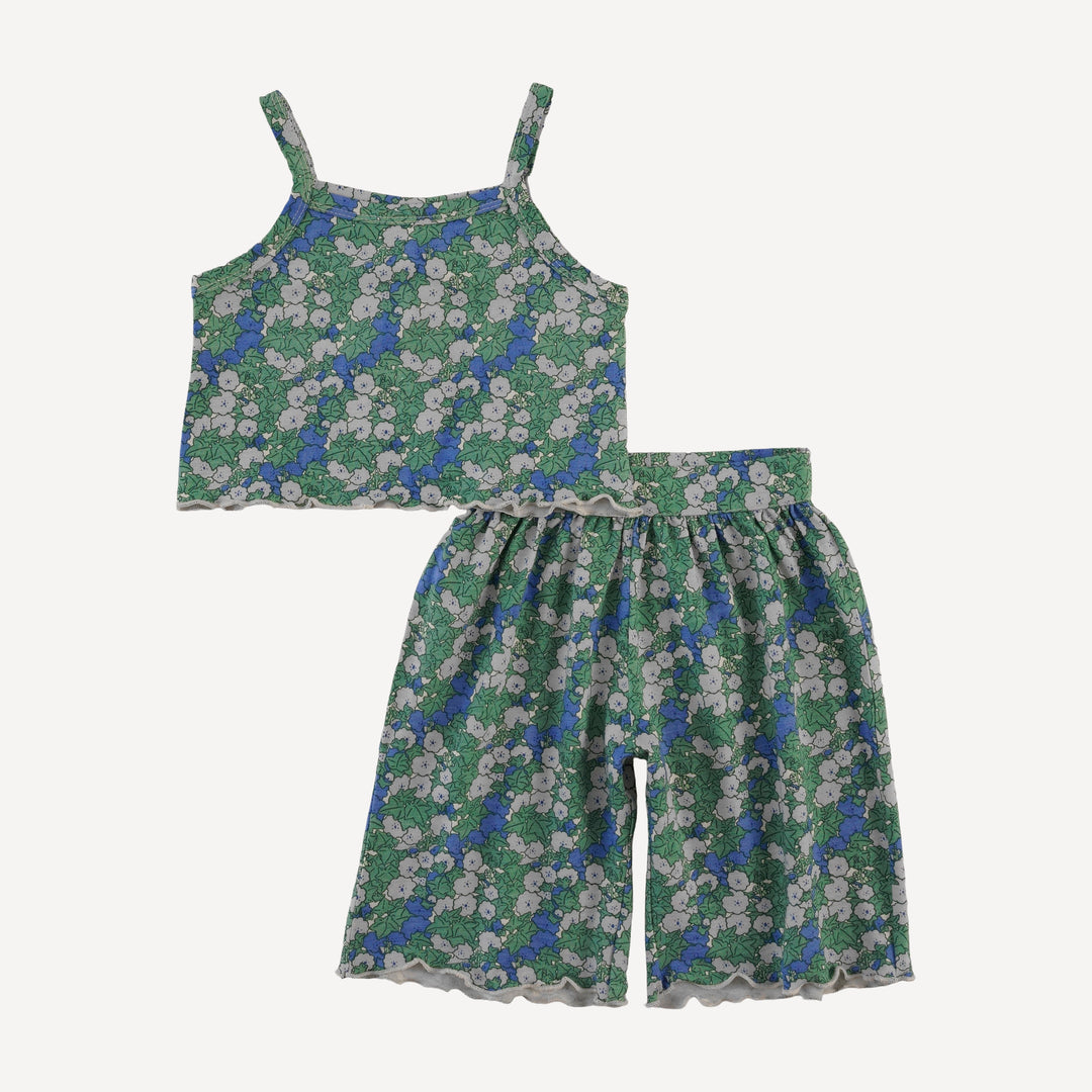 jade set | blue ivy floral | bamboo
