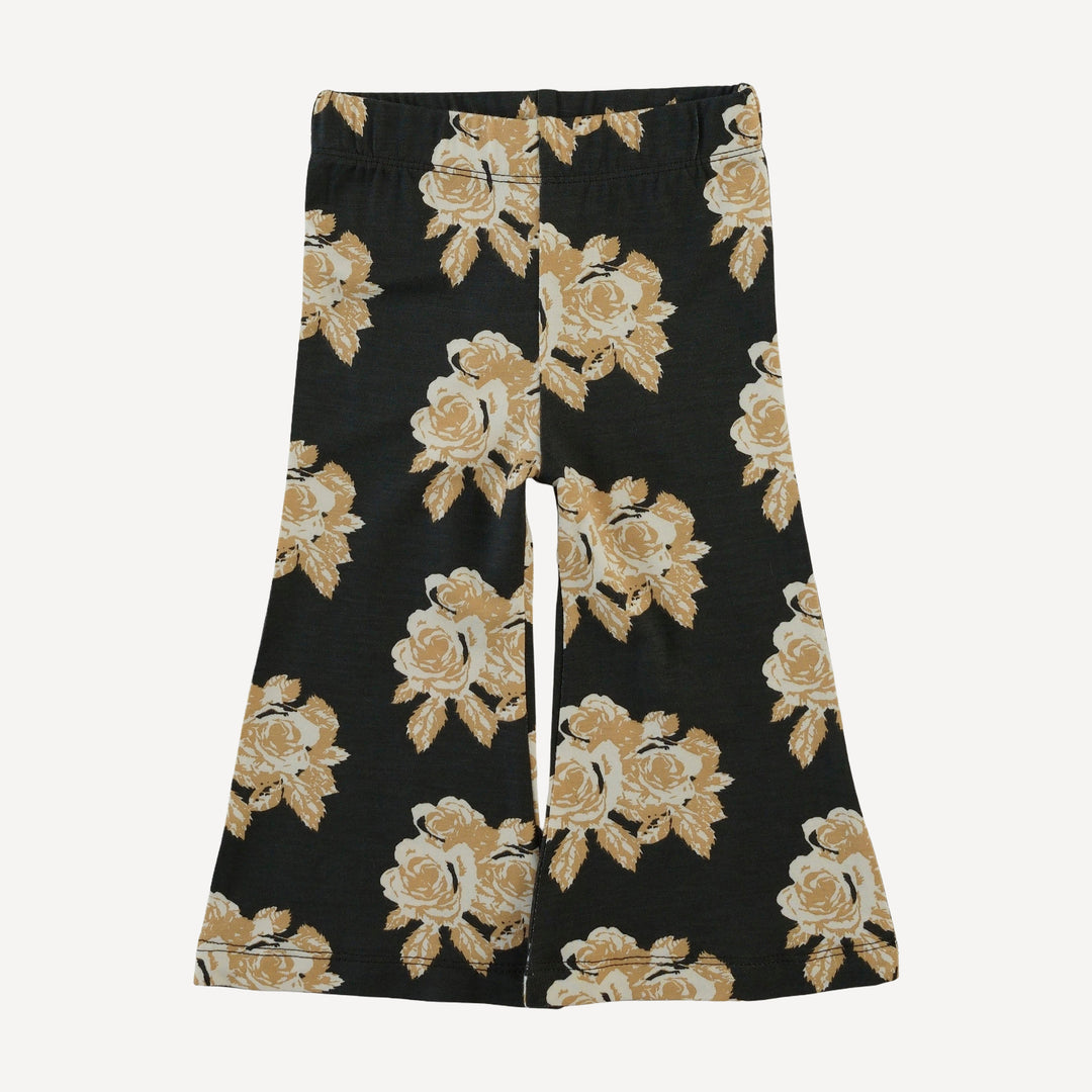 flare leg pant | taffy rose | bamboo