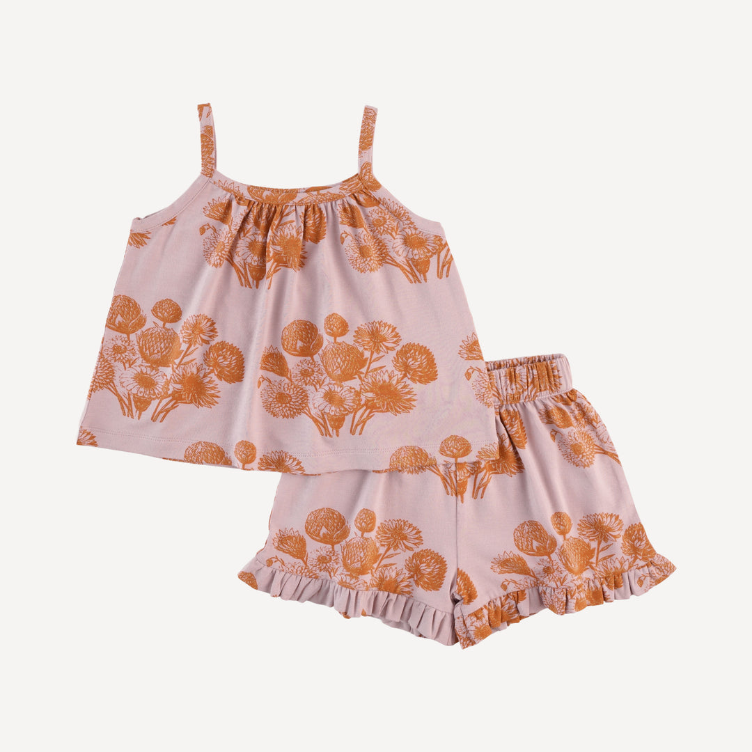 lively set | caramel dahlia | bamboo