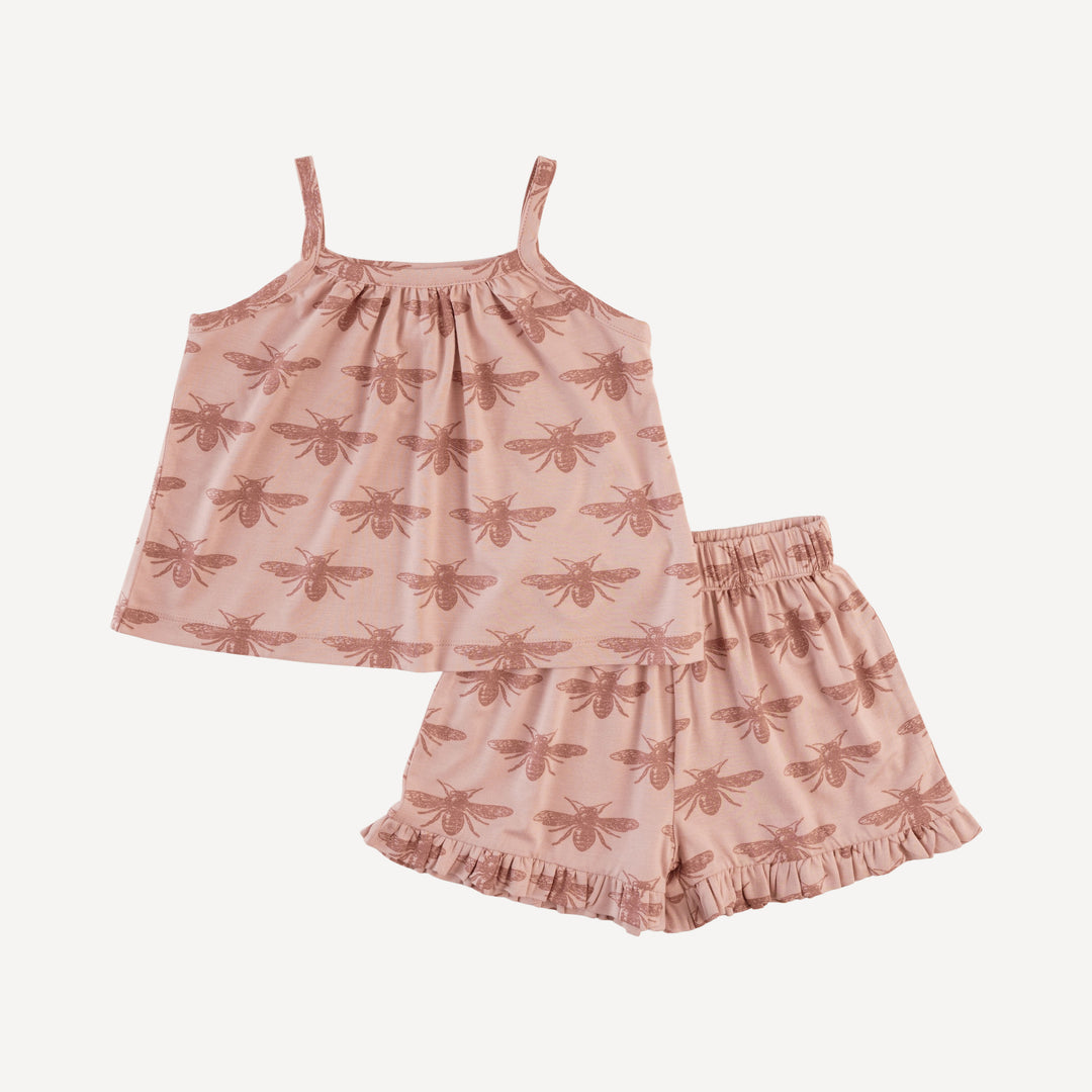 lively set | rose bee | bamboo