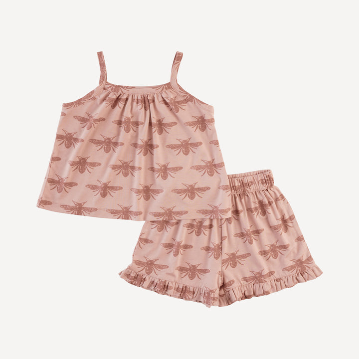 lively set | rose bee | bamboo