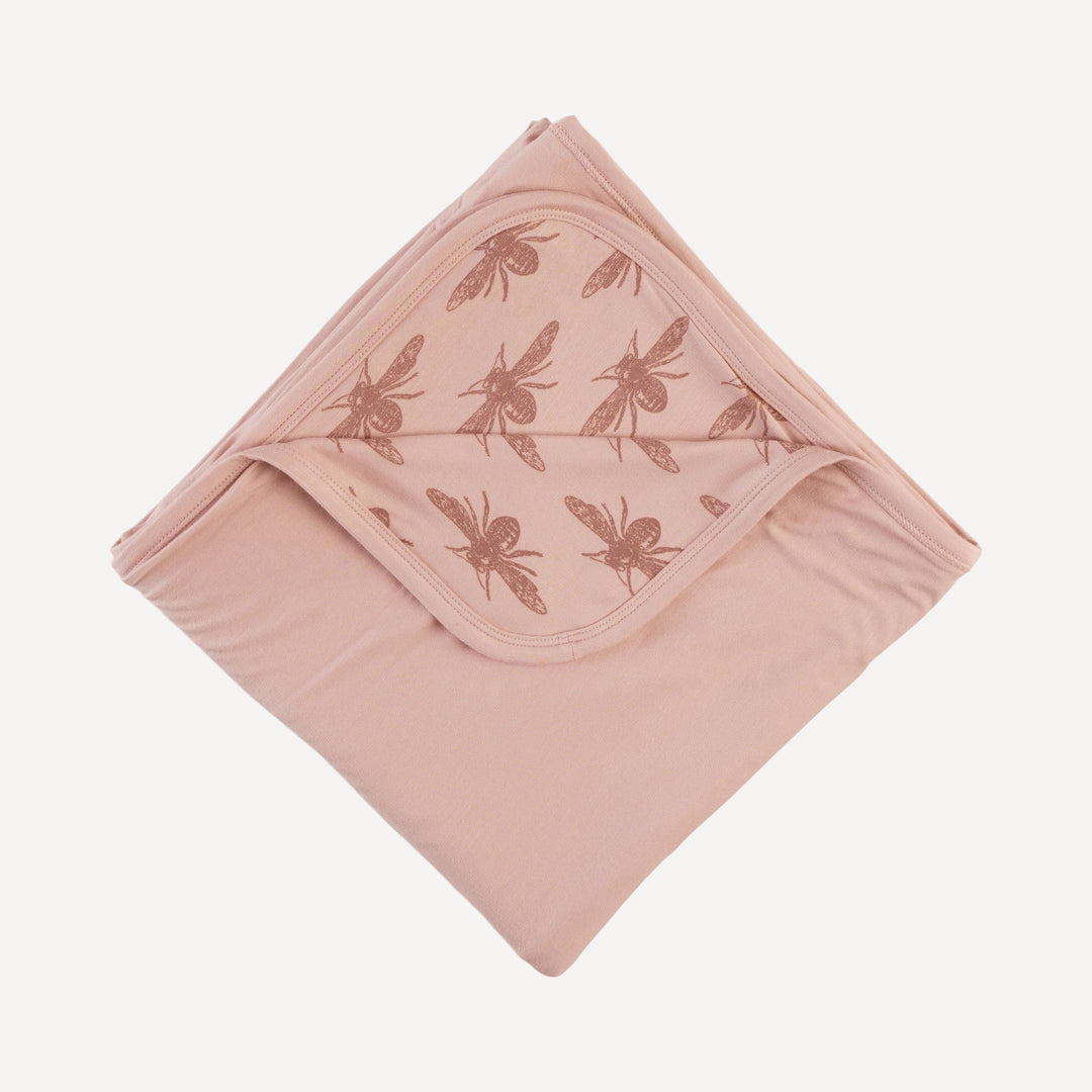 double layer blanket | rose bee | bamboo