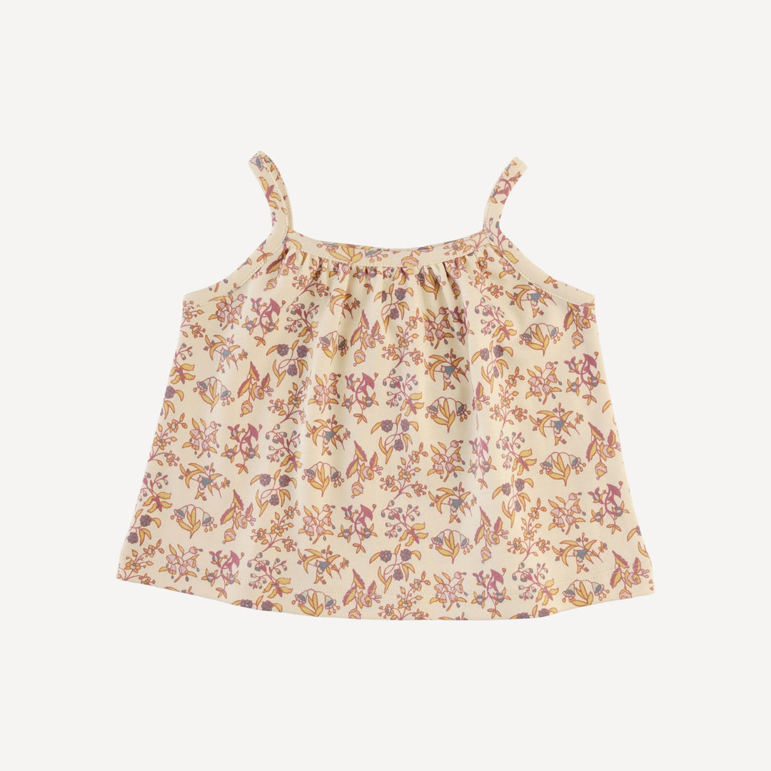 lively set | ditsy bouquet | organic cotton interlock