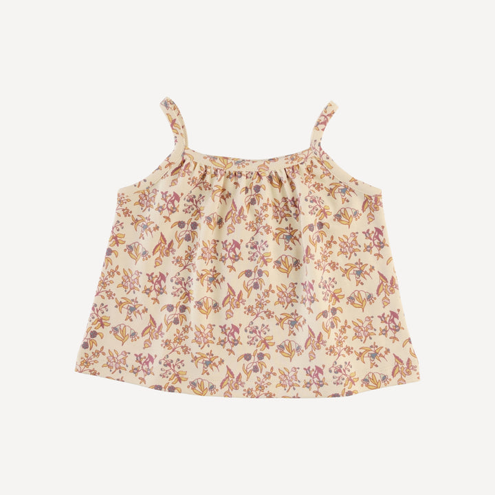 lively set | ditsy bouquet | organic cotton interlock