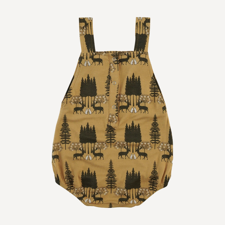 tie overall bubble | taffy magical forest | bamboo