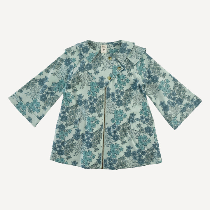 diamond yoke double collar jacket | bluebell wildflower | organic cotton jersey
