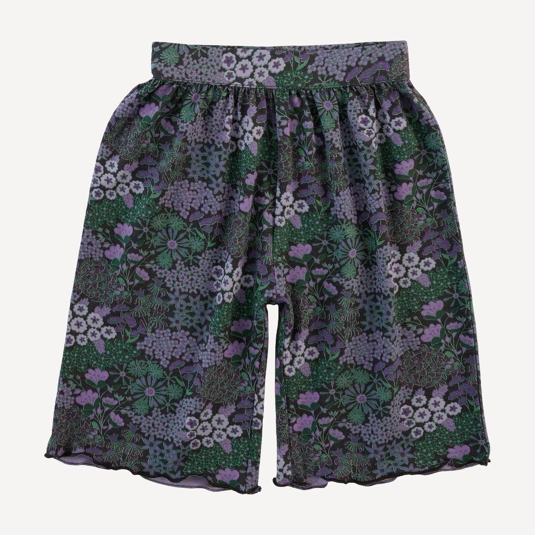 short sleeve jade set | purple ditsy | bamboo