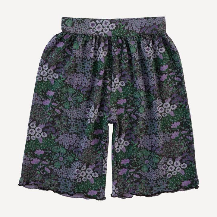 short sleeve jade set | purple ditsy | bamboo