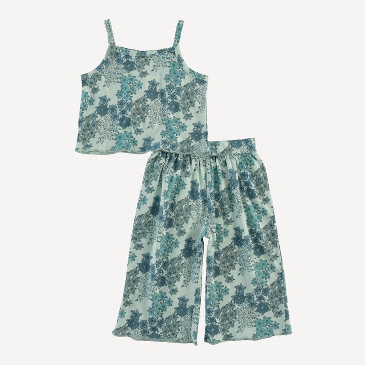 jade set | bluebell wildflower | organic cotton jersey