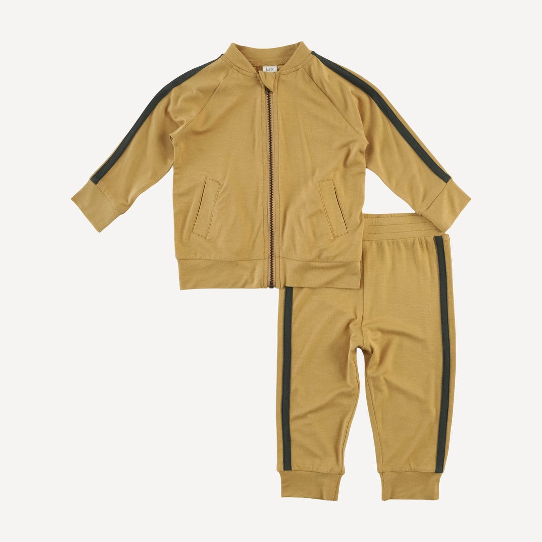 retro stripe track set | taffy | bamboo