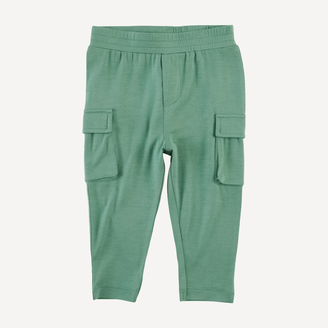 skinny cargo pant | malachite | bamboo
