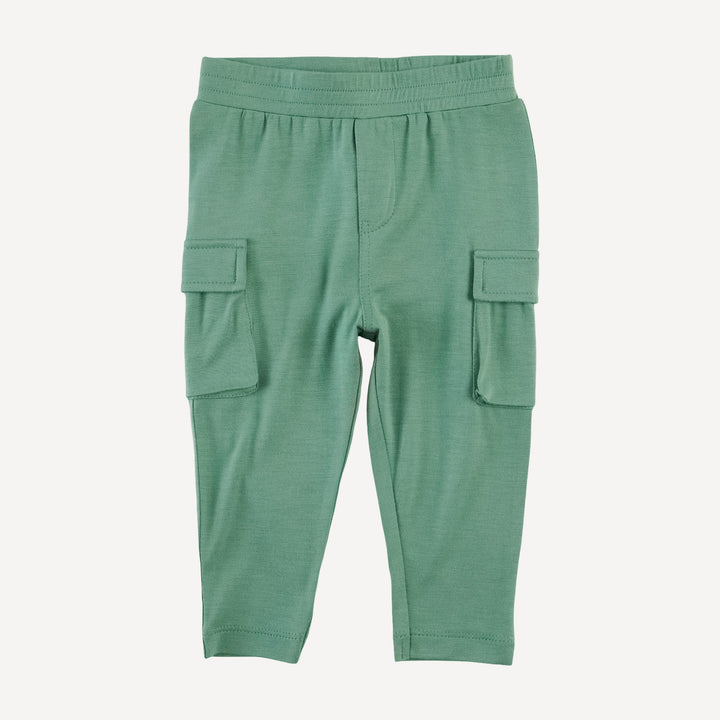 skinny cargo pant | malachite | bamboo