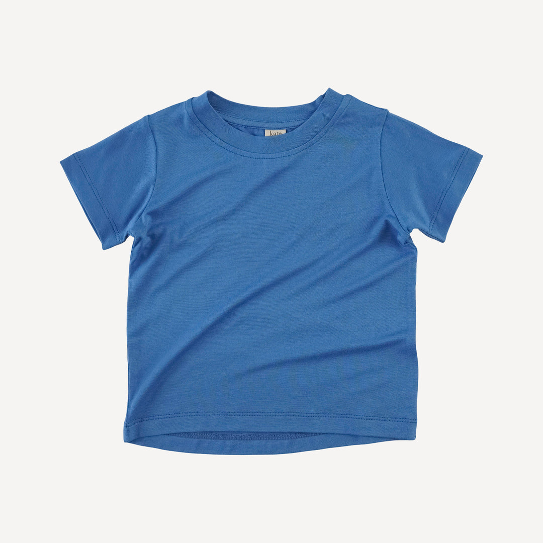 short sleeve essential boxy tee | regatta | bamboo