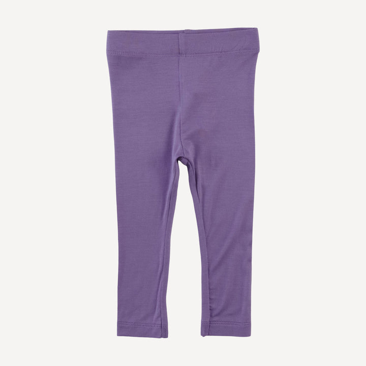 classic skinny legging | purple bloom | bamboo