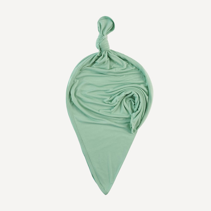 classic single layer blanket | green mist | bamboo