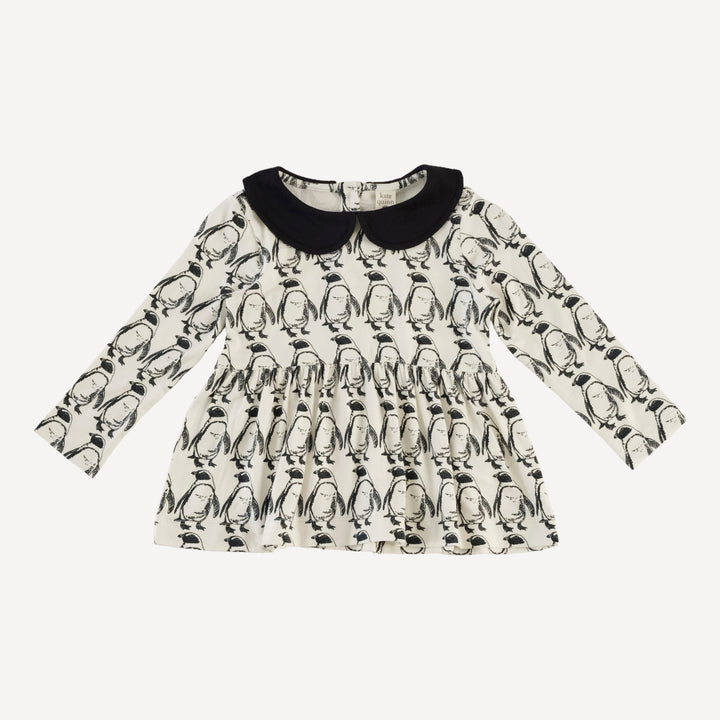 long sleeve peter pan top + legging set | penguin | bamboo