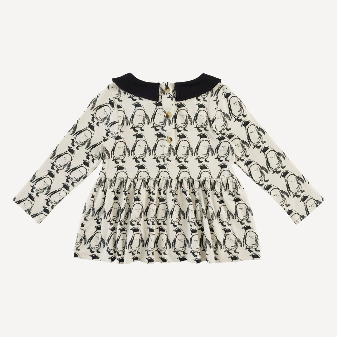 long sleeve peter pan top + legging set | penguin | bamboo