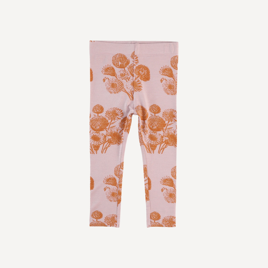 classic skinny legging | caramel dahlia | bamboo