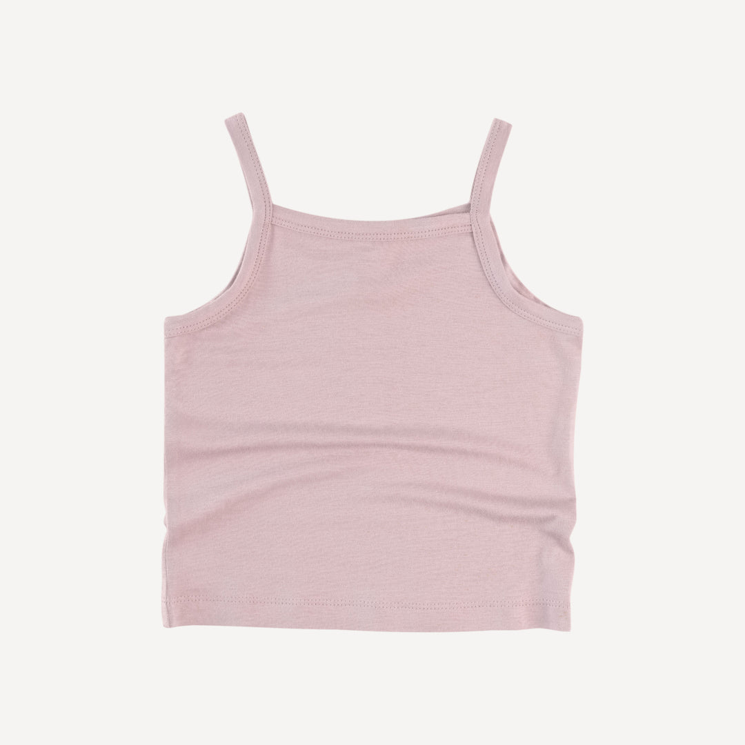 spaghetti strap tank | burnished lilac | bamboo