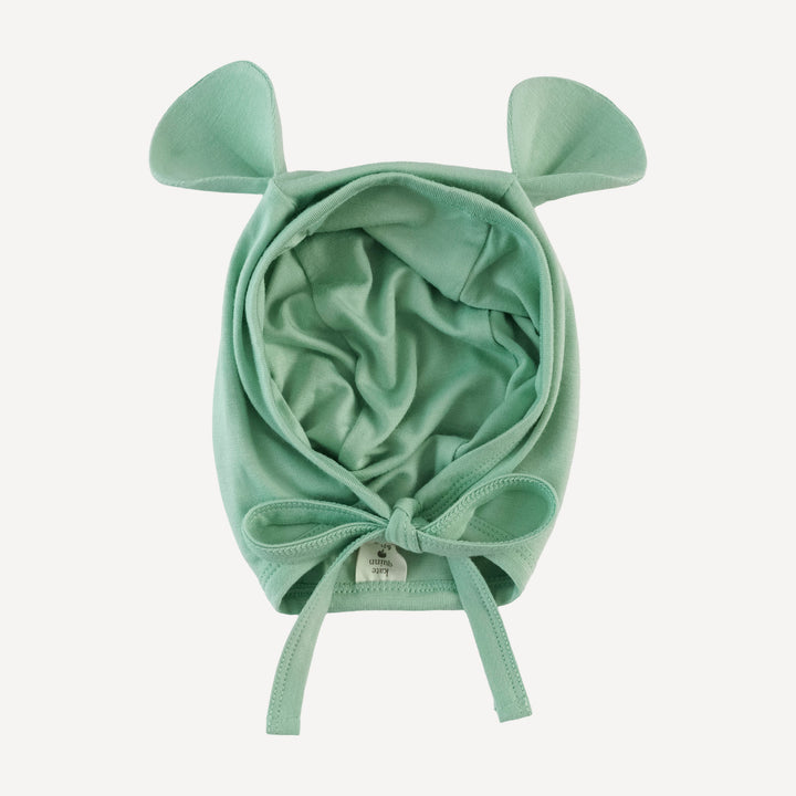 bear hat | green mist | bamboo