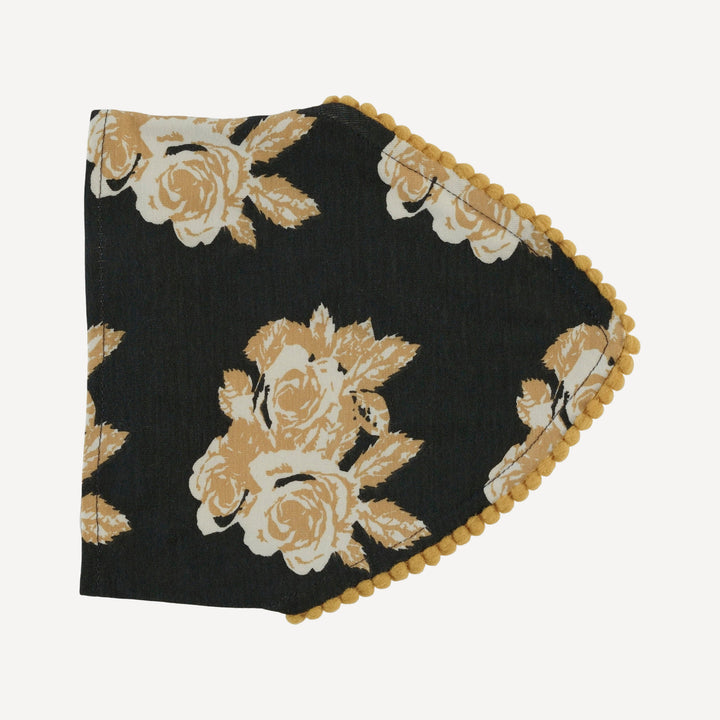 bandana pom pom headband | taffy rose | bamboo