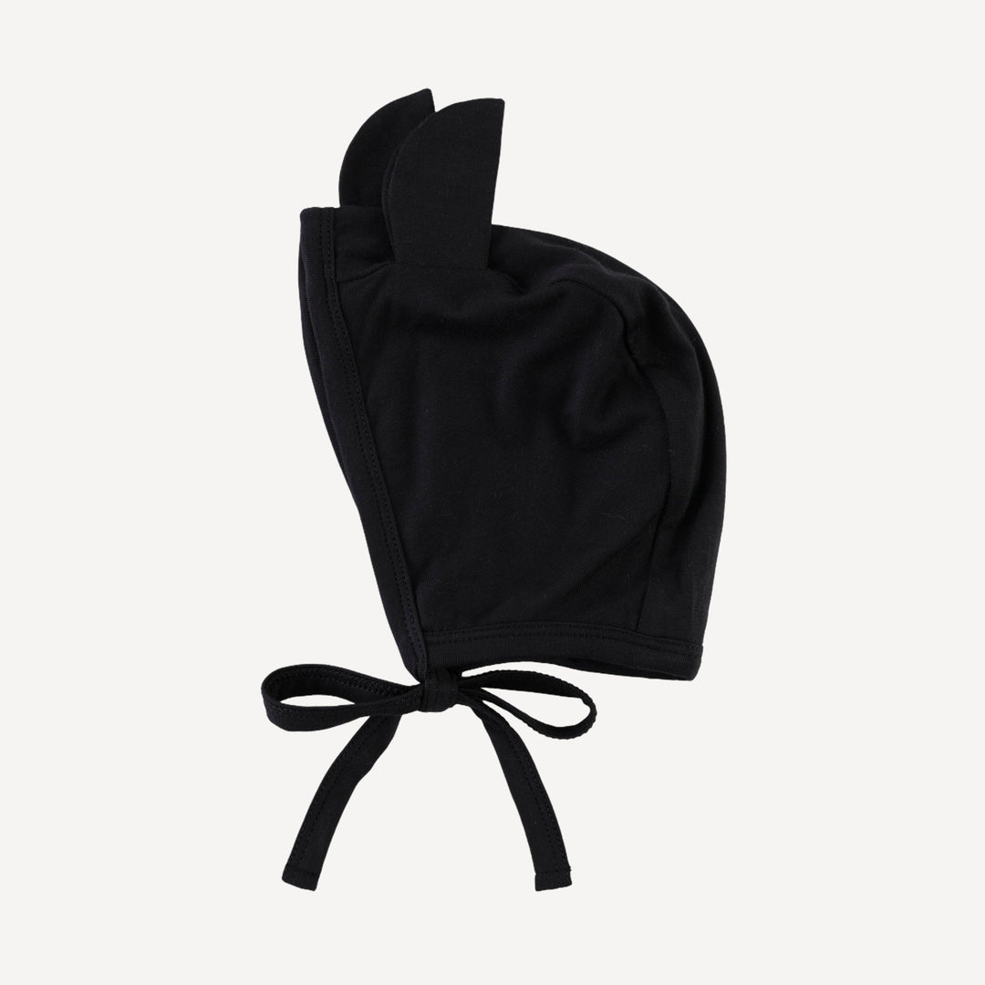 bear hat | black | bamboo