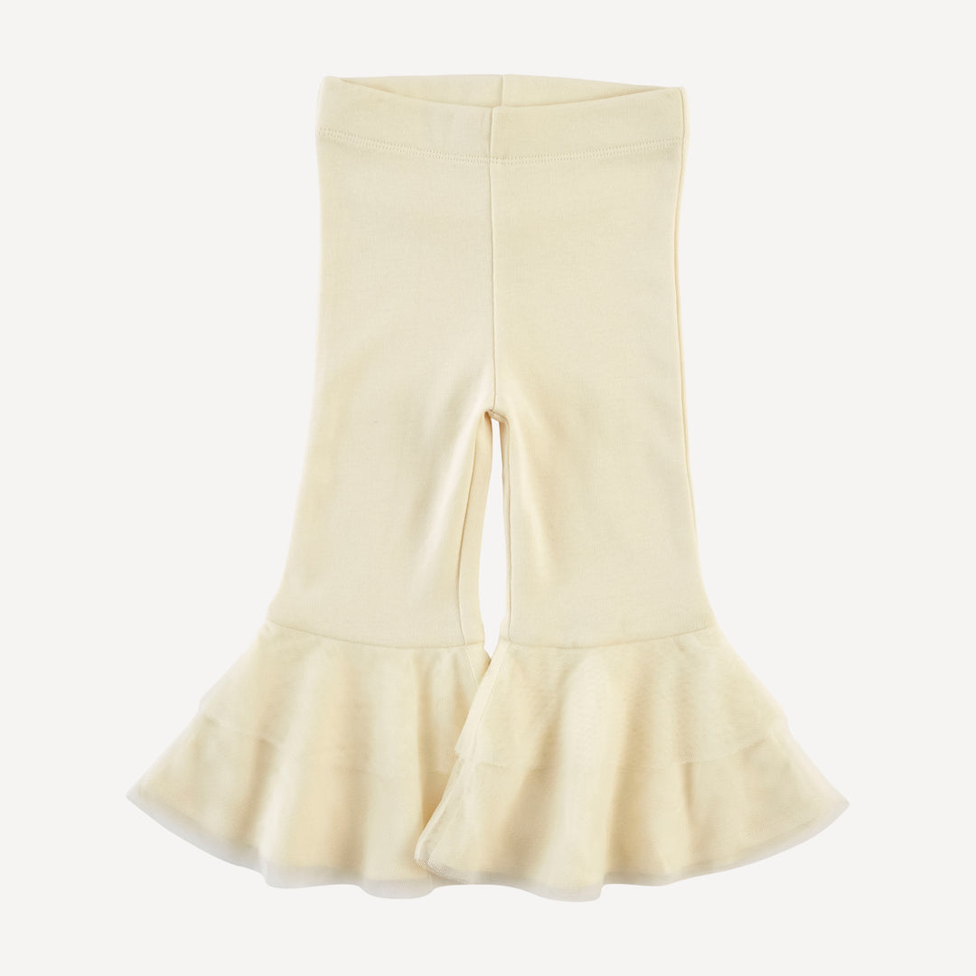 tulle anne pant | oatmeal | organic cotton interlock