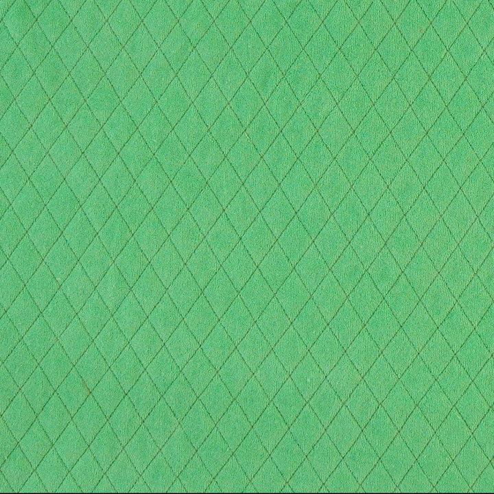 round beach blanket | summer green | organic cotton terry
