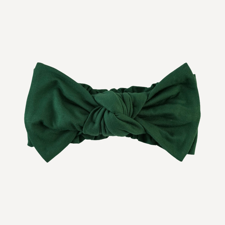 elastic bow headband | mountain view | bamboo