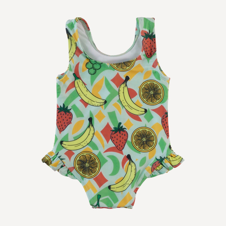 ruffle leg tank swimsuit | fruit | swim